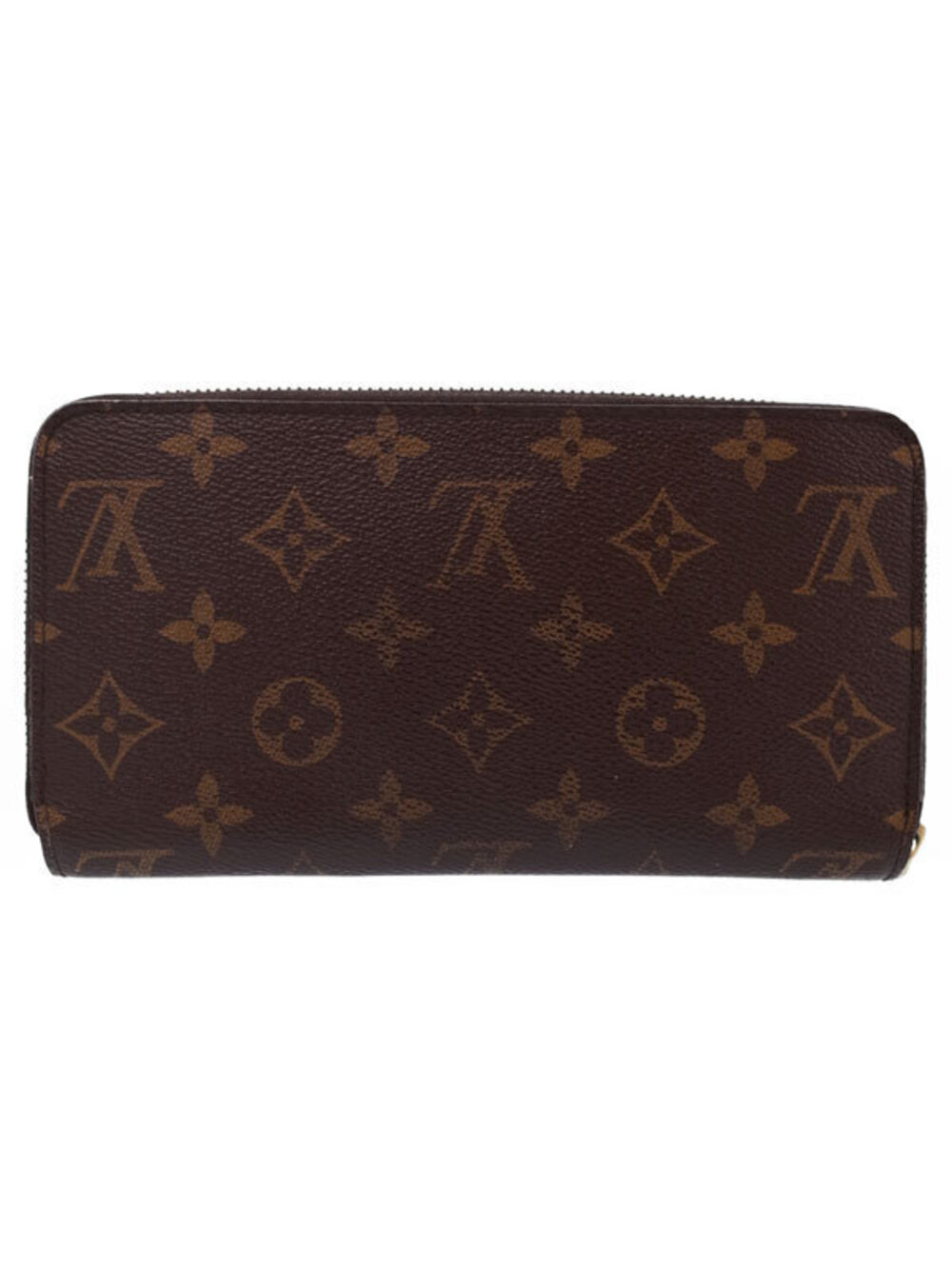 Louis Vuitton Long Zippy Wallet Zipper Monogram Round